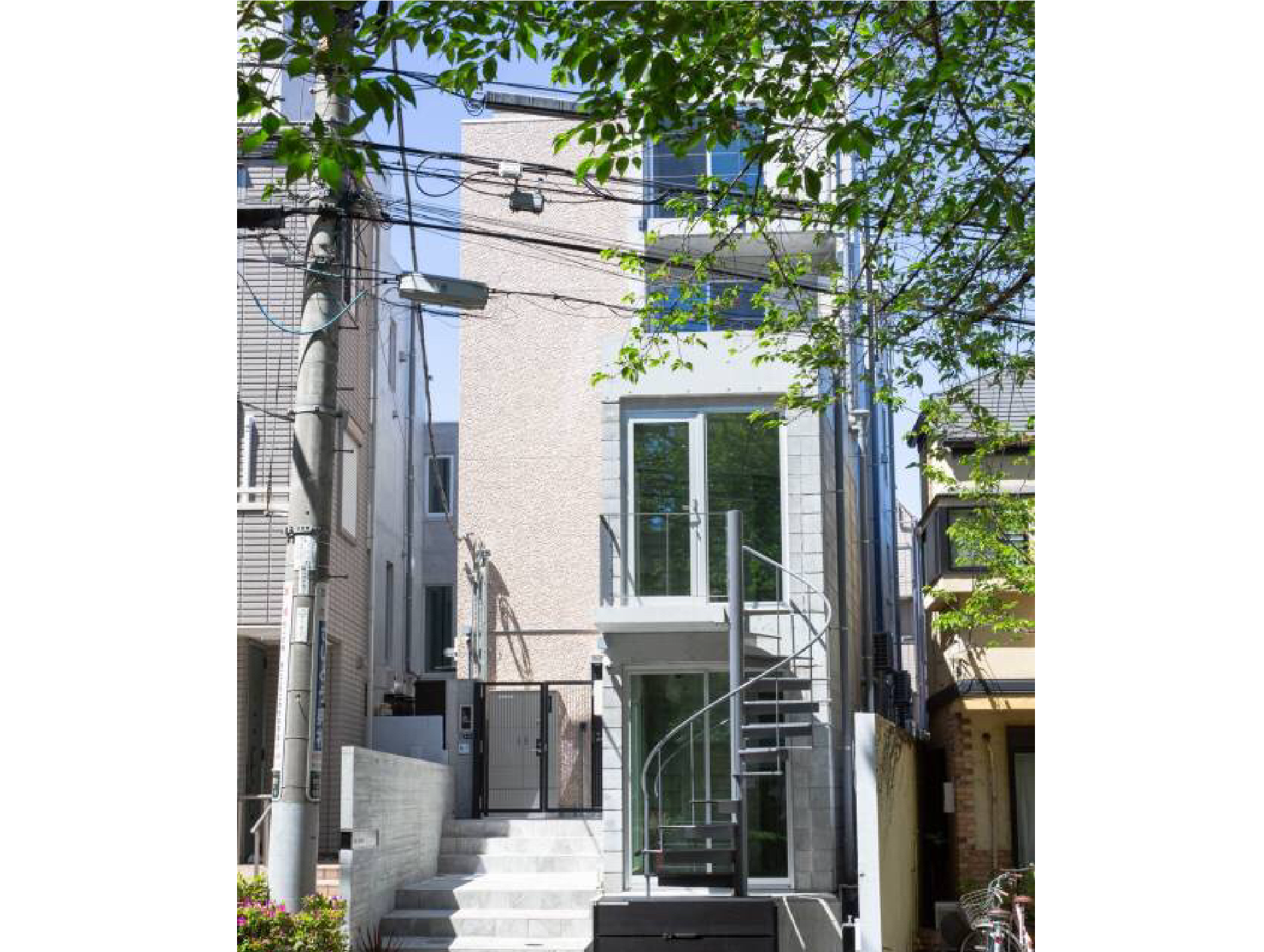 西五反田の長屋